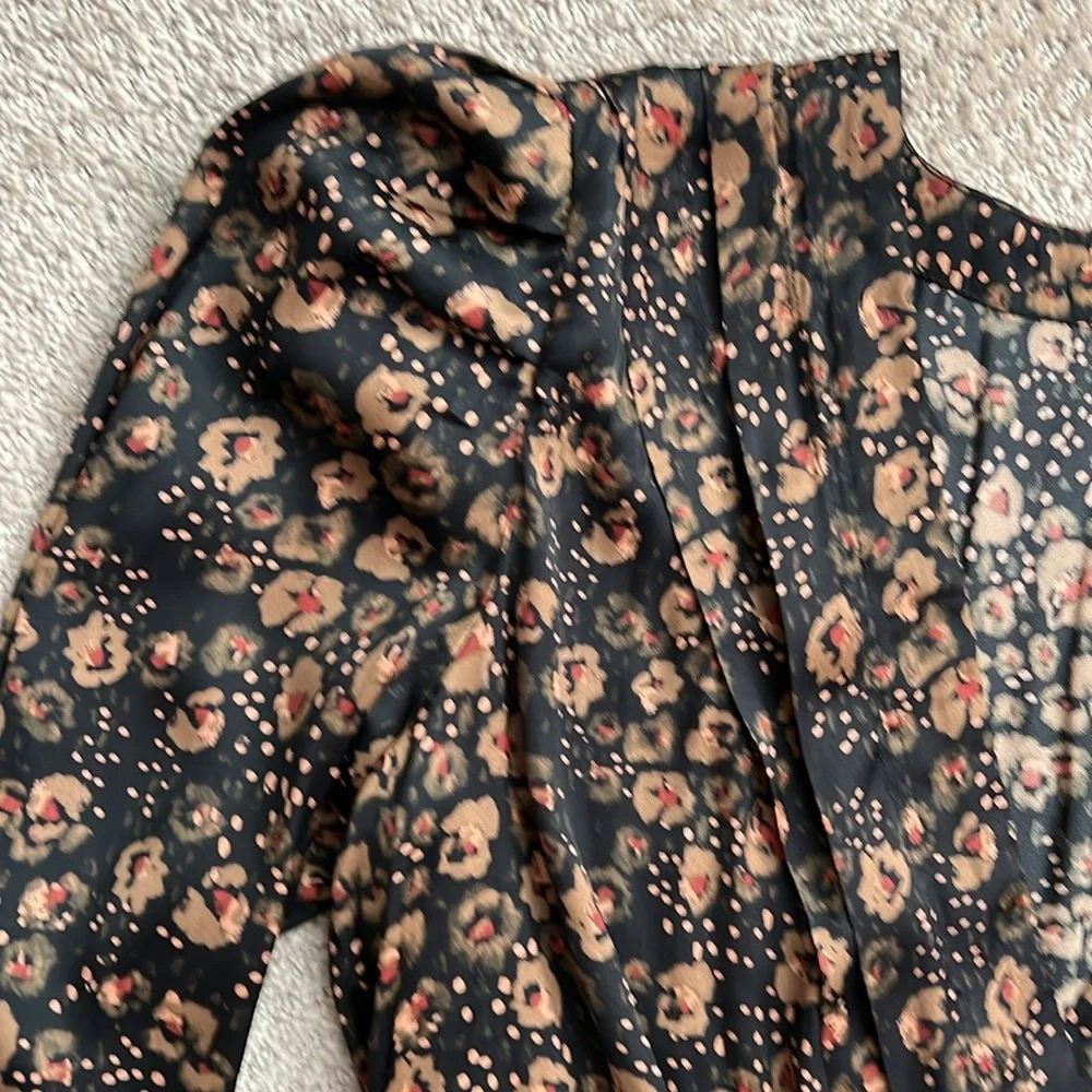 Free People Floral Blouse